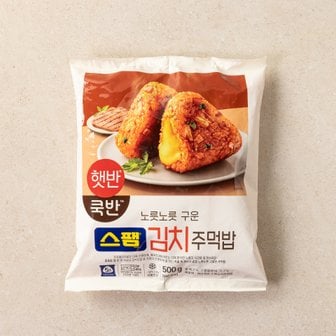 CJ제일제당 [햇반]쿡반 스팸김치주먹밥500G