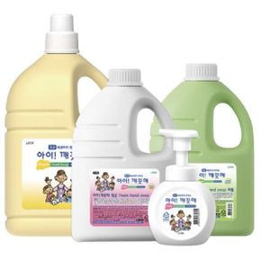 아이깨끗해 레몬 2.45L 대용량+250ml 빈용기 /용기형 리필