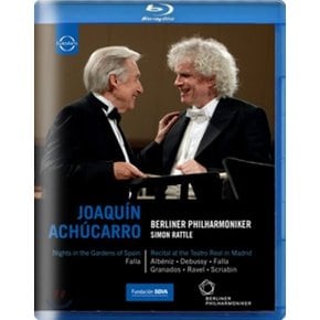 (Blu-ray) Simon Rattle / Joaquin Achucarro 리사이틀   베를린 필 콘서트 - 호아...