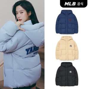 MLB [코리아공식]바시티 후드 숏패딩 (4 COLOR)