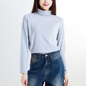 여성 플리스 터틀넥 긴팔티  SPFWE4VG01 K _P428082384