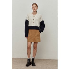 Cotton pocket skirt_beige_ LRVC00SK01W_BE10