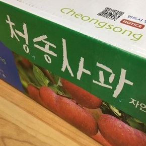 주왕산이 키운 껍질째먹는 청송 꿀 사과