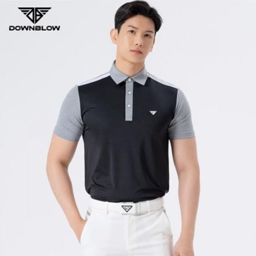 남자골프웨어카라배색반팔티셔츠 JJM-SS471