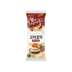  롯데 기린 부여알밤 꼬마호떡 5입 디저트간식 125g x 6개