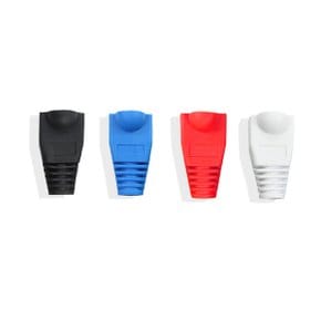 RJ45 플러그 통부트 보호캡 랜선 / 블루