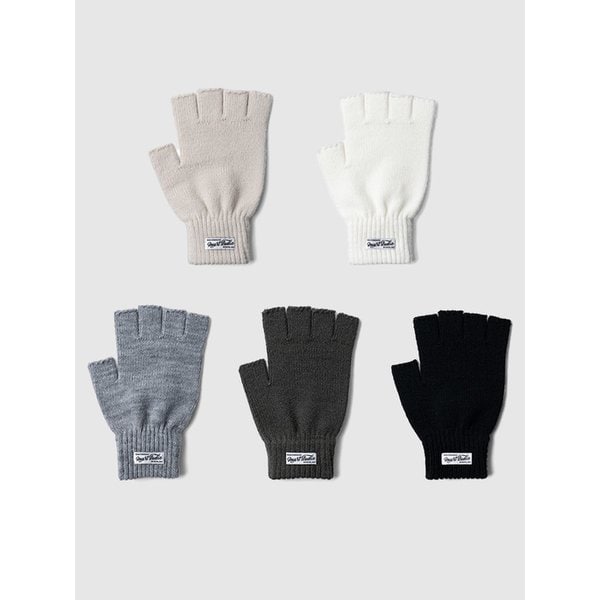 베이직 핑거리스 니트 장갑_5color