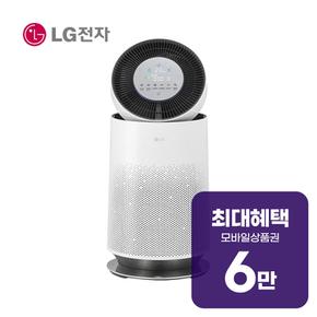 퓨리케어 360도 공기청정기 19평형 (크리미스노우) AS195DWWA 렌탈 60개월 월 23600원