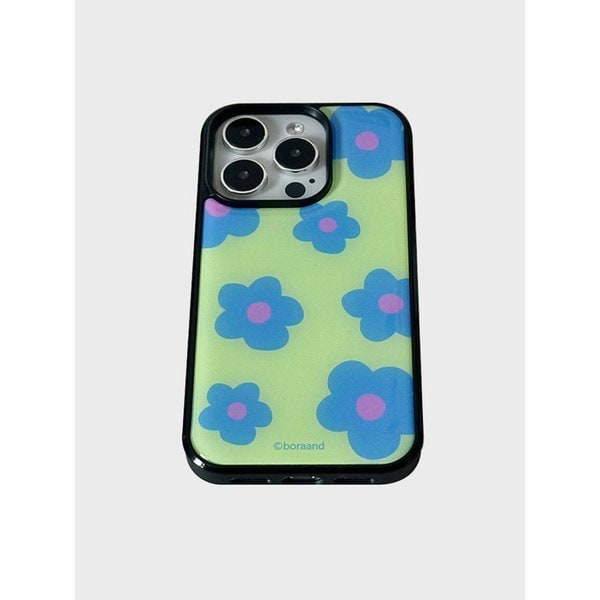 Green flower Epoxy case