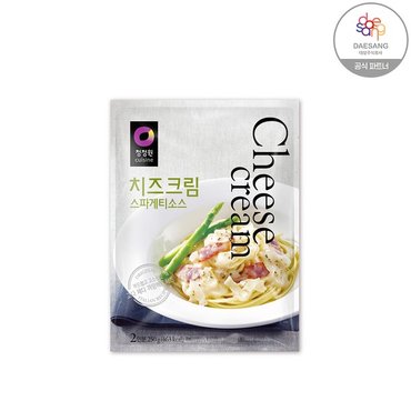 청정원 치즈 크림 스파게티 소스 250g 파우치 X8_P335521588