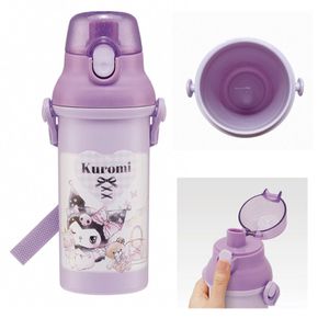 냉장고물병 물병 쿠로미 수채 원터치 물통 480ml