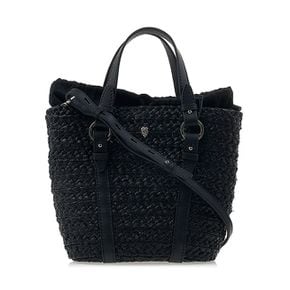 BAG51190 CHARCOAL BLACK 여성 피니밀 S 브리들 라피아 토트백 92387784