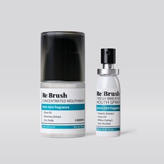 숨결케어 스페셜 세트(클로브 농축 가글 50ml+구강스프레이 15ml)