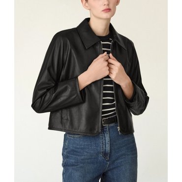 DKNY 레더 베이직 재킷 (DW2F1LLJ101L)