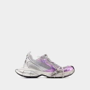 24FW 발렌시아가 스니커즈 734731 W3XL5 1259 GREY PURPLE WHITE gold