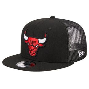 [해외] 1040583 뉴에라 모자 NBA 시카고 불스 Evergreen Meshback 9FIFTY Hat Black