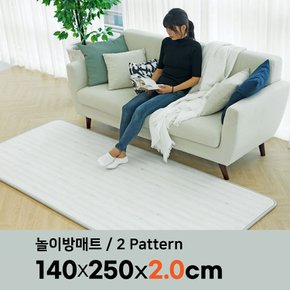 말랑플러스 20T 프리미엄  PVC 놀이방매트  폭 140cm x 250cm 거실 아이방 어린이 층간소음매트