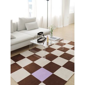 Big check rug (3color)