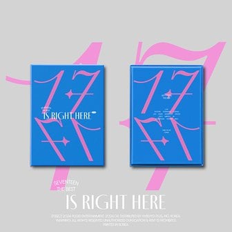 핫트랙스 SEVENTEEN(세븐틴) - BEST ALBUM: 17 IS RIGHT HERE DEAR VER