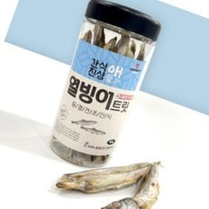 따라라 고양이간식 애진 심 동결건조간식 80g 열빙어 트릿