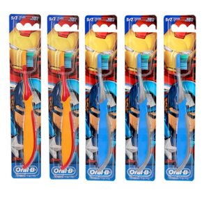 어벤져스 5-7세 스테이지스 칫솔3단계 x5개