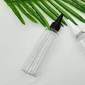 뾰족캡공병 100ml 소스공병 블랙캡