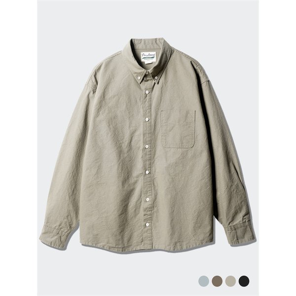 드리프트 옥스포드 셔츠 샌드그레이 JULS4753