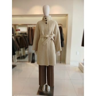 CC콜렉트 [여주점] 씨씨콜렉트 알파카혼방하이넥벨티드코트 E254msg165