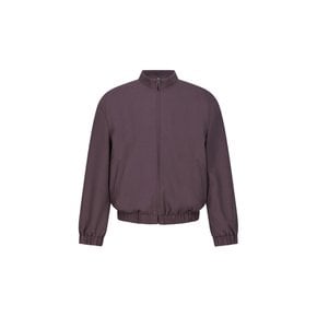 아모멘토 26FW Wool Banding Blouson, Burgundy