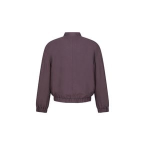 아모멘토 26FW Wool Banding Blouson, Burgundy