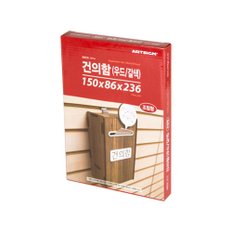 오피스존 아트사인 건의함 우드 갈색 0714 조립형 150x86x236