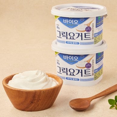 그릭요거트 무가당 플레인 400g*2