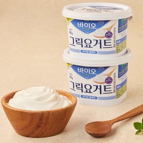 [매일유업] 그릭요거트 무가당 플레인 400g*2