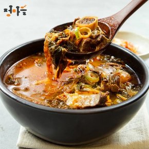 I[정마을/실온보관] 국내산 소고기 듬뿍 진한 우거지갈비탕 600g x 1팩