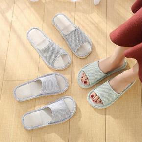 ONM 린넨 실내화 슬리퍼 스트라이프 A (S9868637)