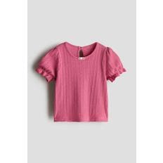 텍스처 저지 탑 다크 핑크 1274001001