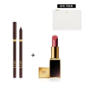 TOM FORD BEAUTY (공식) [온라인 한정] NEW 립 컬러 & NEW 립 펜슬(+TF 화이트 파우치 증정)