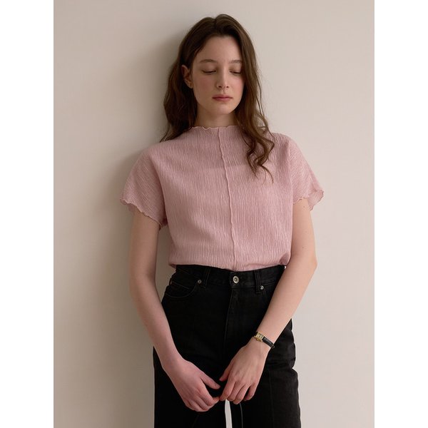 Waving wrinkle top - Lavender