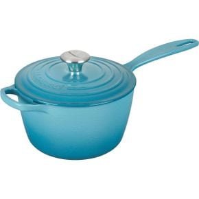 영국 르쿠르제 무쇠냄비 Le Creuset Enameled Cast Iron Signature Saucepan 2.25 qt. Caribbean