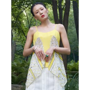 [와이제이] TROPIC ISLAND TOP_YELLOW