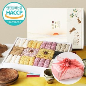 [웰굿]HACCP 강릉 명품 수제전통한과 2단 선물세트 1C(1kg)(+선물박스,...