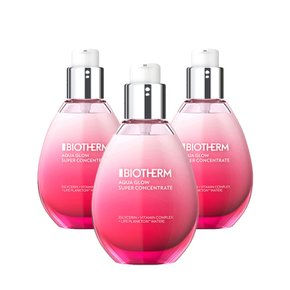 BIOTHERM 비오템 아쿠아 글로우 슈퍼 콘센트레이트 에센스 50ML 3팩