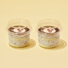 [쓱7클럽] 옥지의 깨먹는 케이크_쿠키앤크림 240g (120g*2)