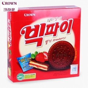 빅파이 딸기 324g X 6곽 기획세트 진한초콜렛맛 진한초콜렛맛 부드러운딸기