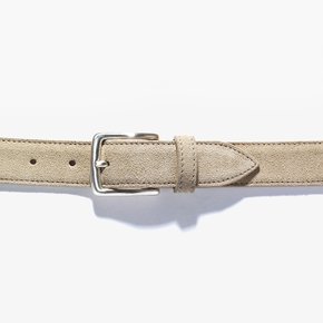 새들러스 벨트 SDC1M80002 SG02 CALF BELT (SUEDE) LIGHT GRAY