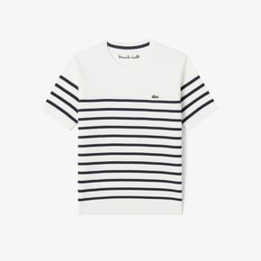 [시흥점] 여성 스트라이프 반팔 스웨터 AF3109-55GO