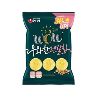 텐바이텐 농심 과자 우와한 렌틸칩 55g X 14개