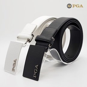 남자 다이아 패턴 이태리 천연 소가죽 골프 벨트 PGA/004