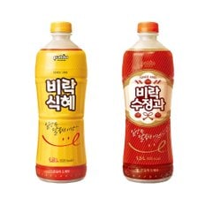  비락식혜 2개 + 비락수정과 2개 1.5L x 총 4개