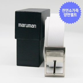 마루망 정품 22년 소가죽 비조 남성 양면벨트-MR9971D